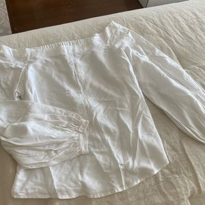 NWT Anthropologie white blouse